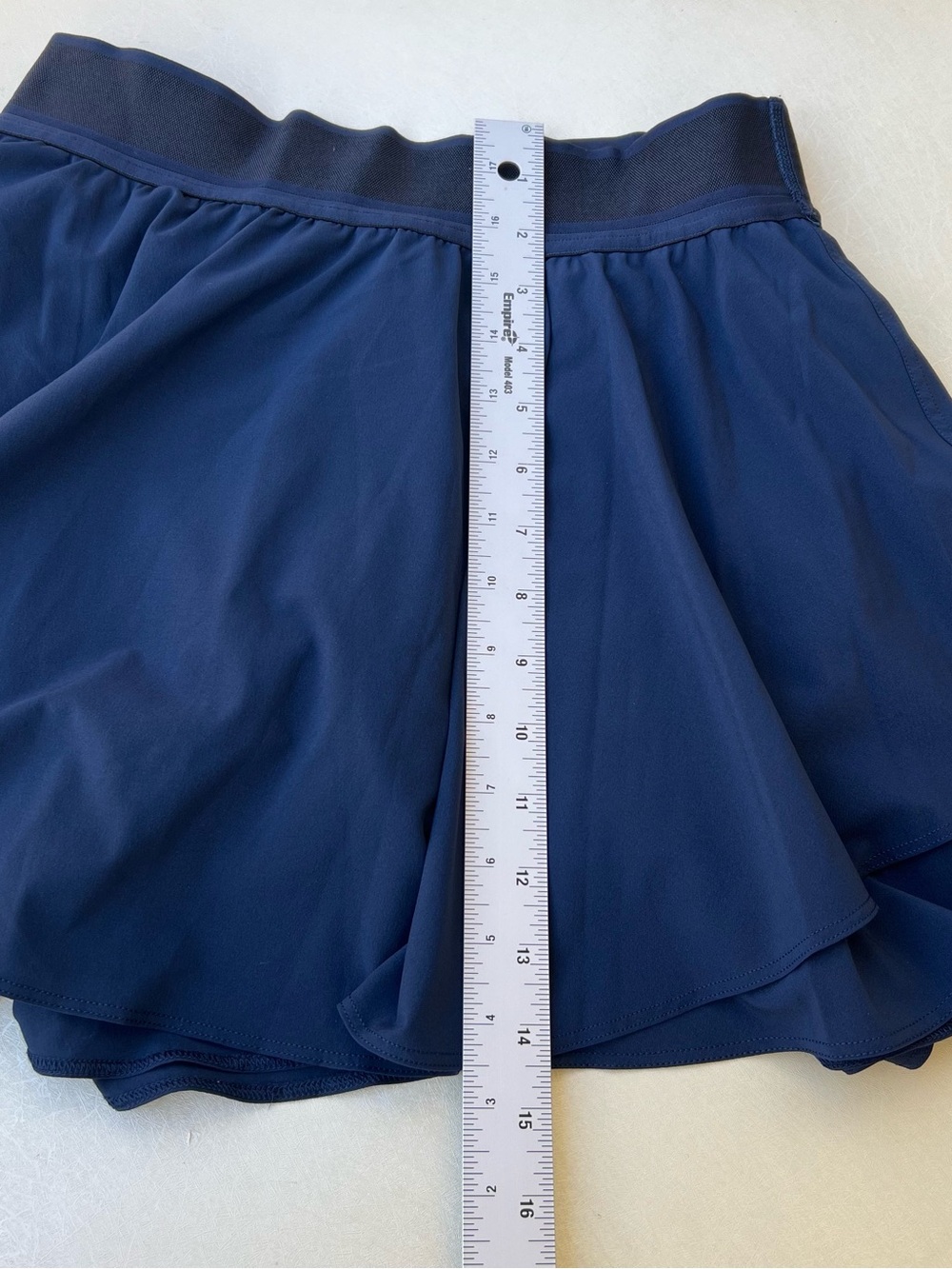 Lululemon Court Rival High-Rise Tennis Skirt Skort True Navy Blue women’s Size 6 - Picture 8 of 10